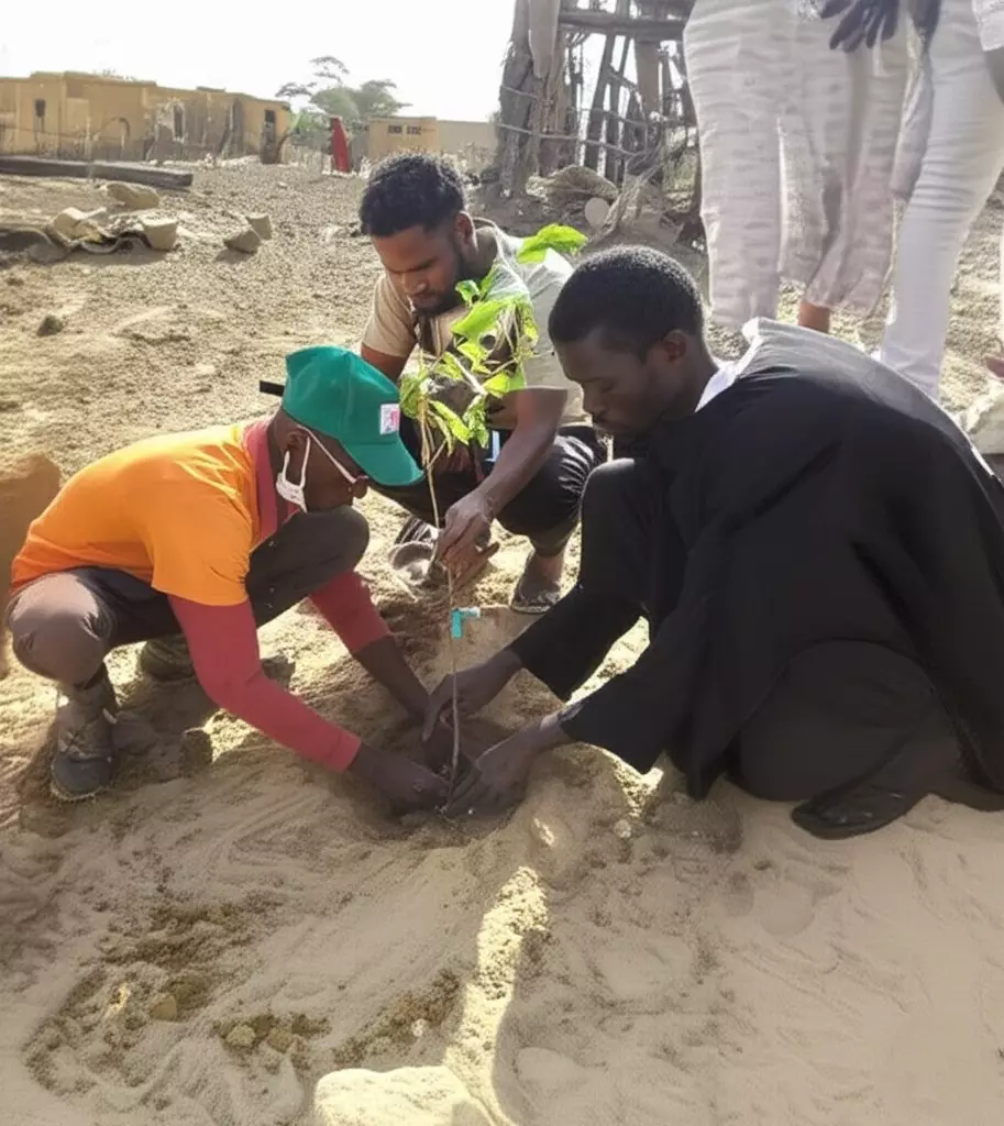 Campagne de reboisement 2024 à Daara Halaybé, photo 2